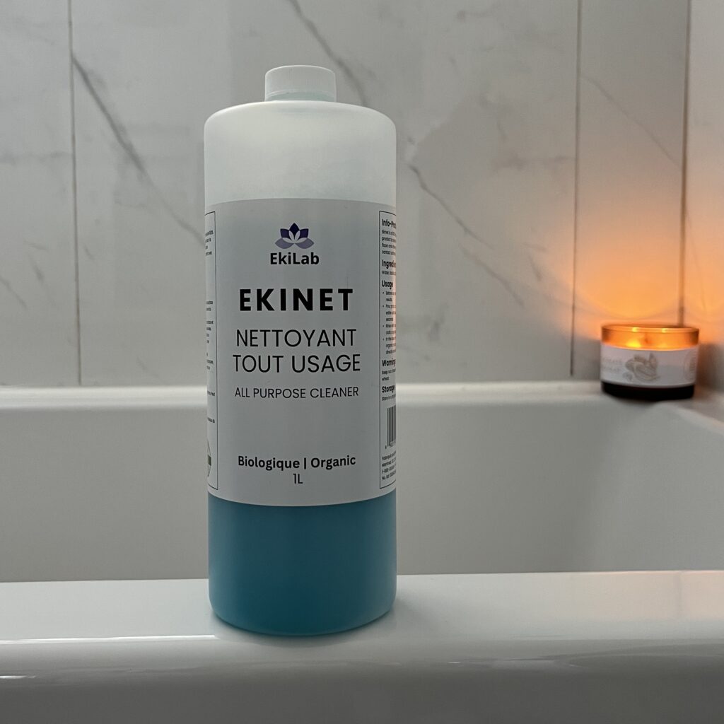 nettoyant naturel tout usage produit ménager laver nettoyer entretien ménage résidentiel animal poils odeurs ekinet ekilab