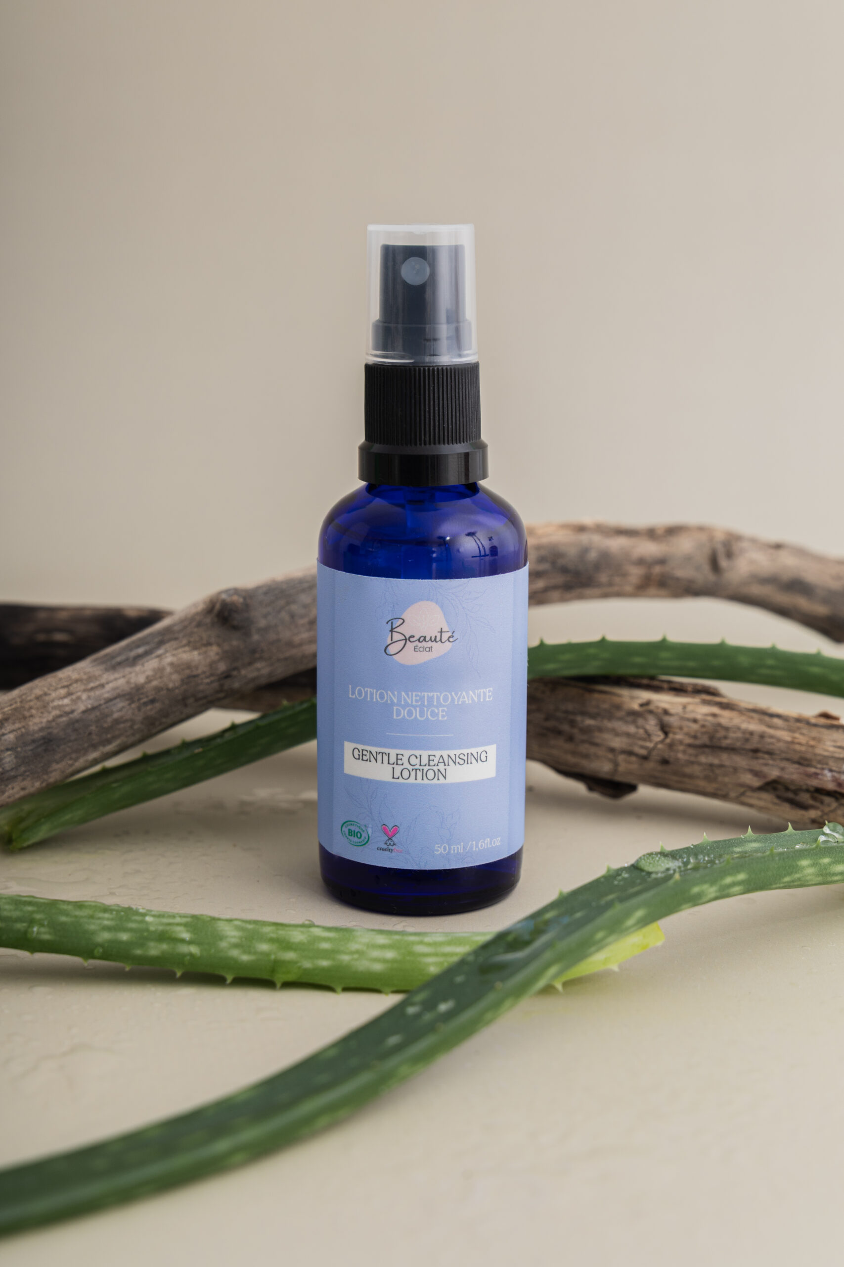 Lotion nettoyante douce.photo