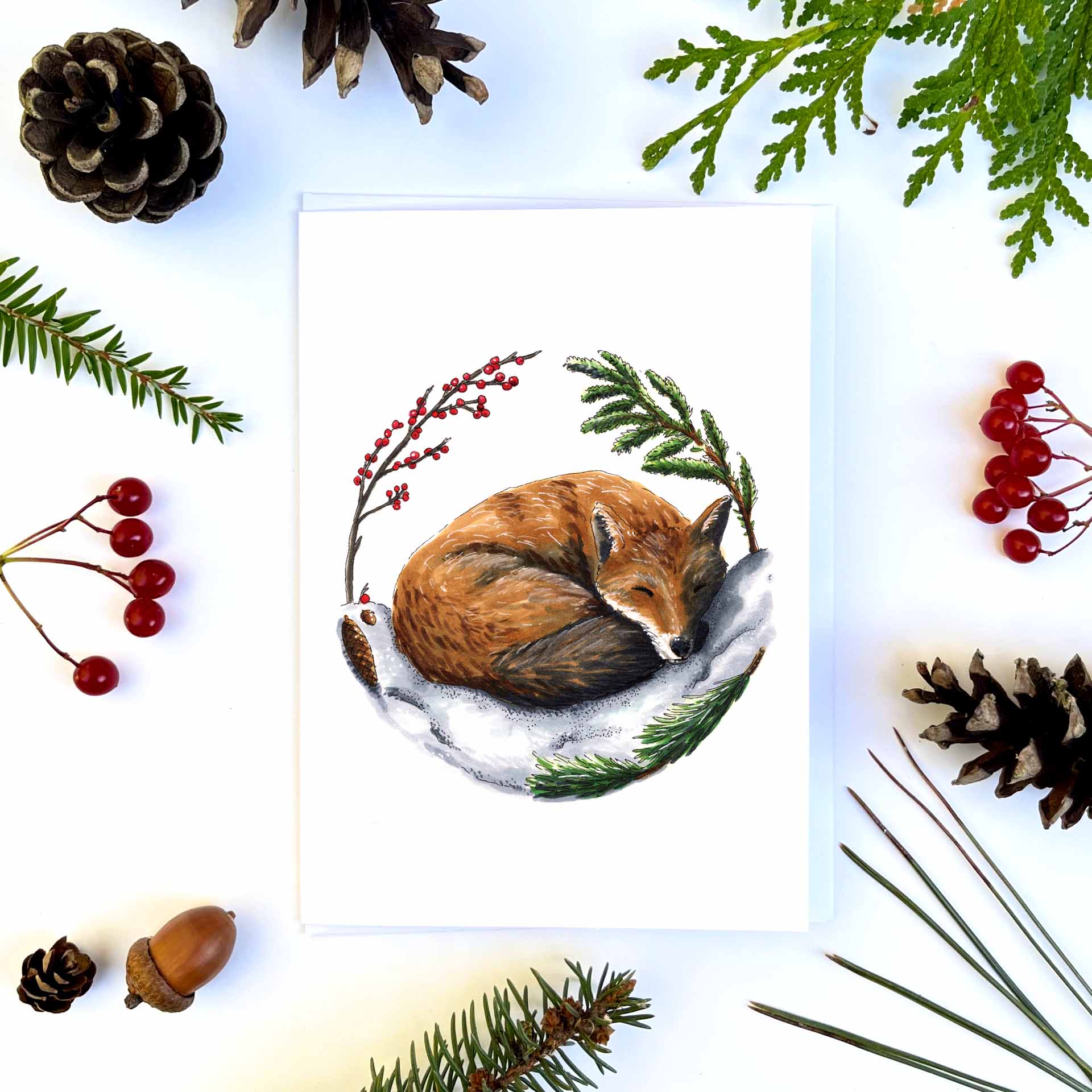 Catherine_Plante_artiste_Carte_renard