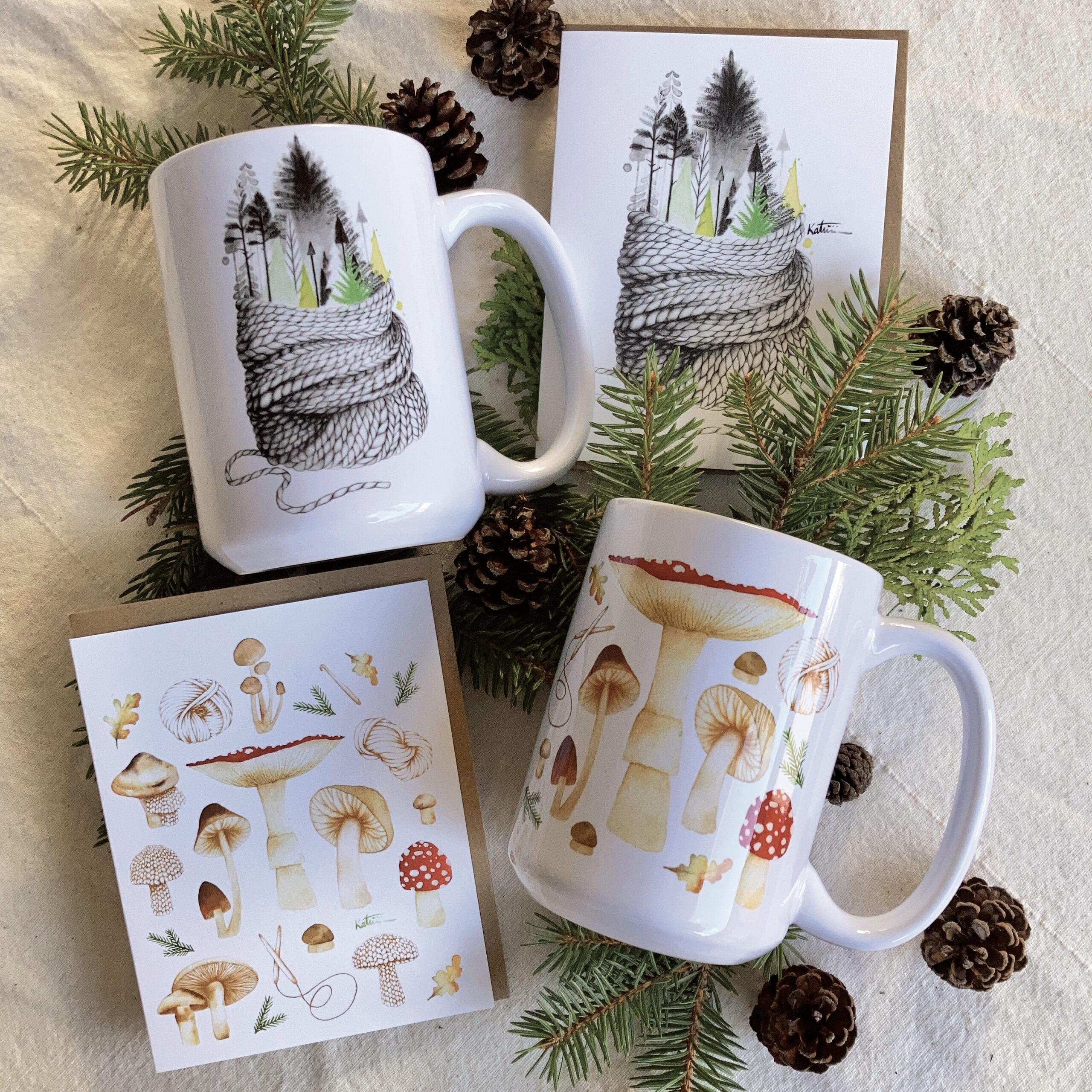 Katrinn Pelletier Tasses