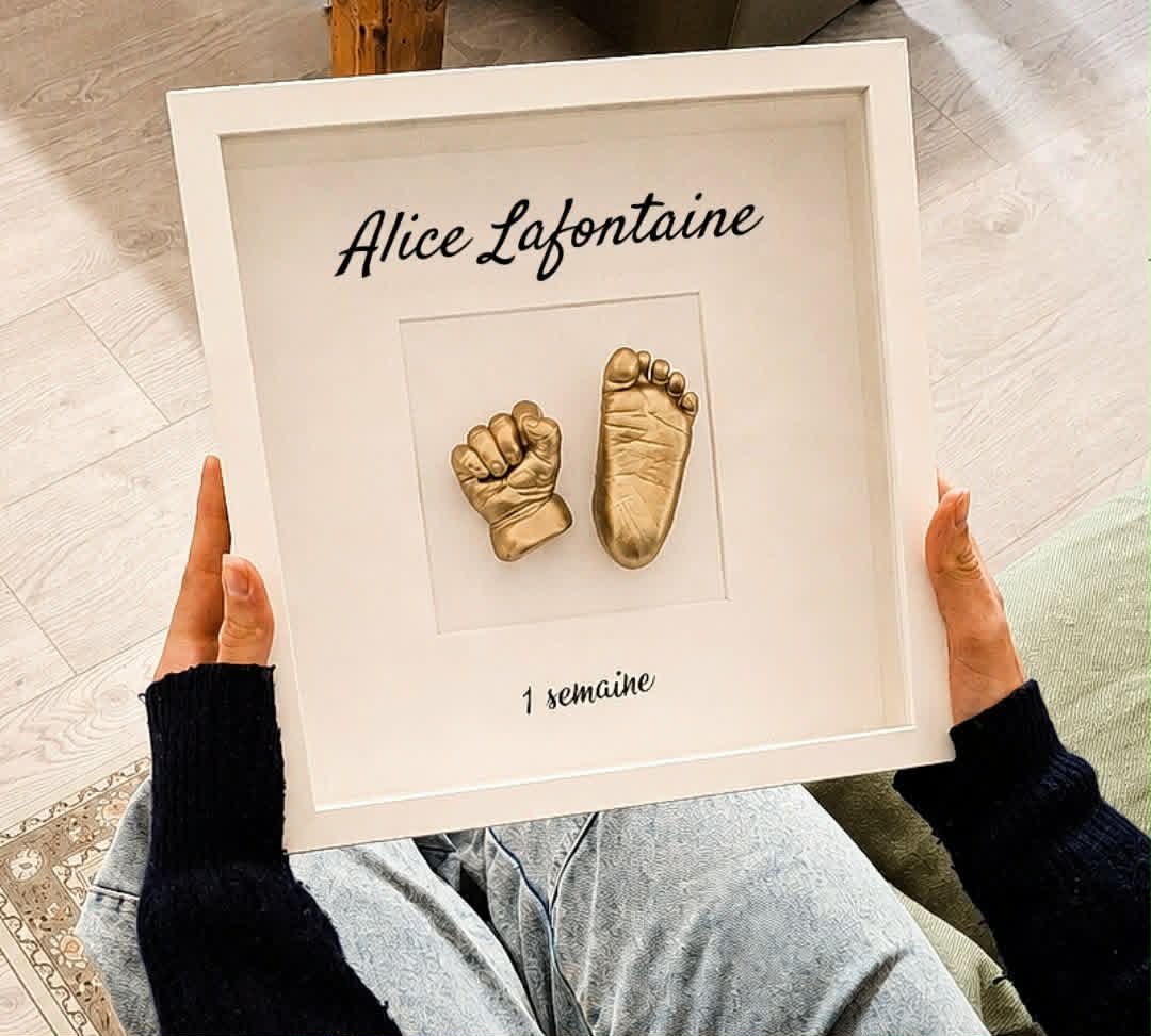idée cadeau fête des pères quoi offrir papa québécois local je dépense local moulage empreinte bébé grossesse 1001 maille miss crochet fripe ta bedaine enfant cadeau touchant